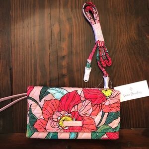 Vera Bradley floral wallet crossbody